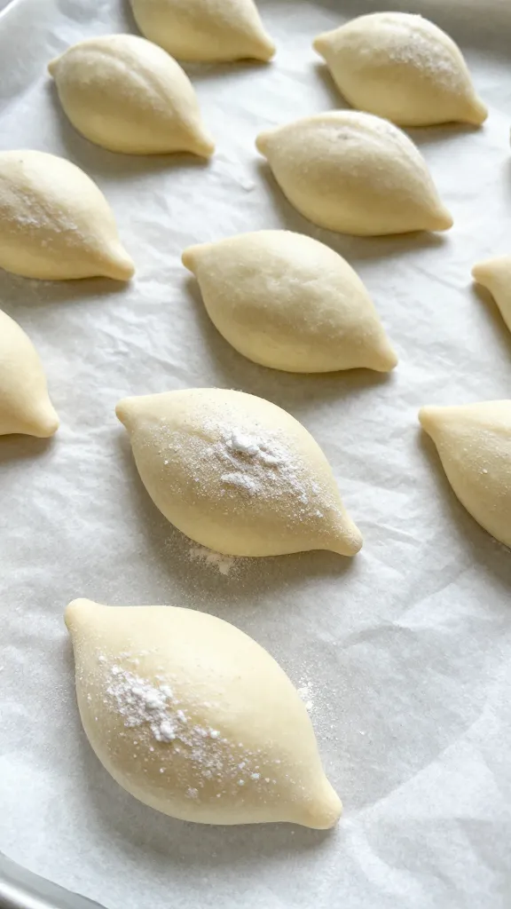 raw-coated tenders on parchment, gluten-free flour mix visible close-up