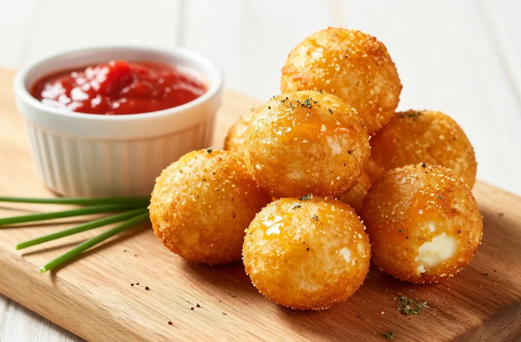 Air Fryer Cheese Balls (Gluten-Free) Crispy & Cheesy Bites