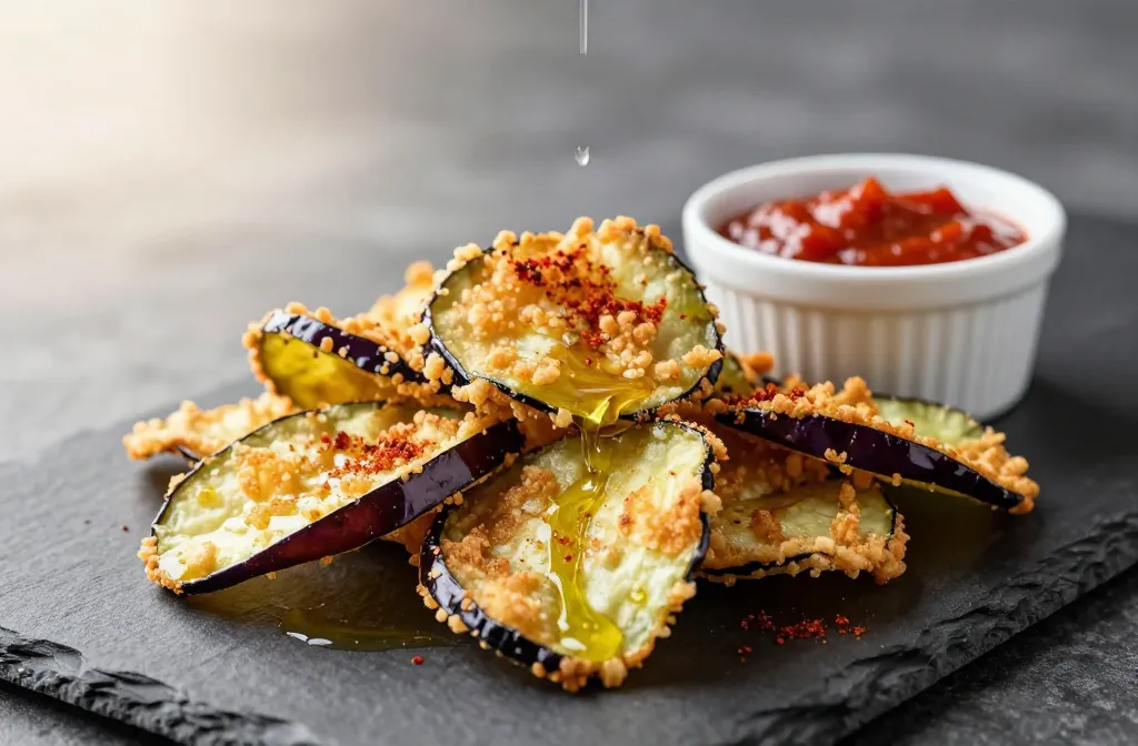Air Fryer Eggplant Chips: Crisp Snack New Favorite