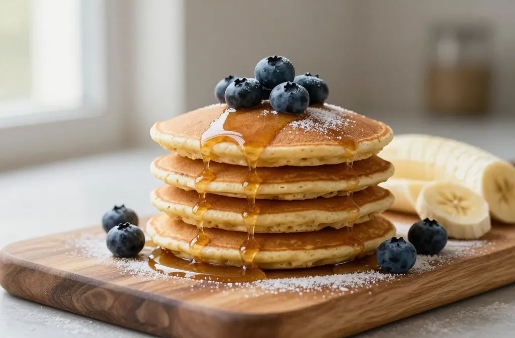 Gluten-Free Banana Almond Flour Pancakes (Quick & Fluffy): Breakfast Bliss
