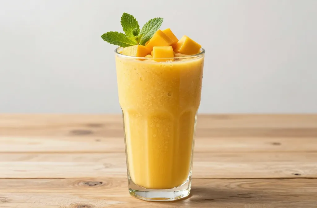 Mango Coconut Water Smoothie (Creamy Without Milk) Glow Up