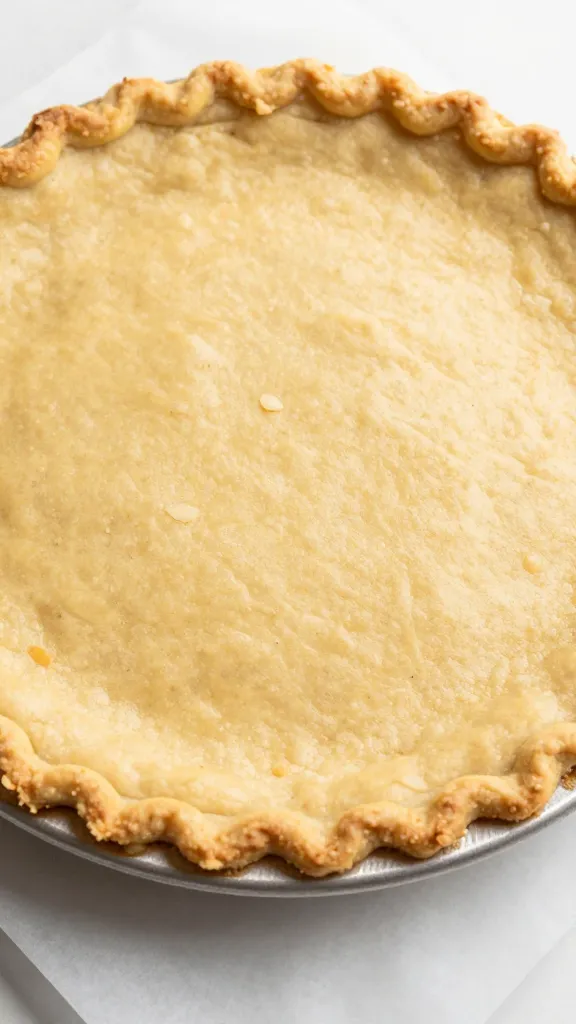 Gluten-free pie crust with almond flour on parchment