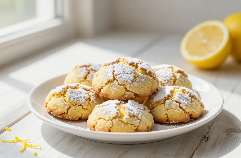 Gluten Free Lemon Crinkle Cookies You’Ll Love Today