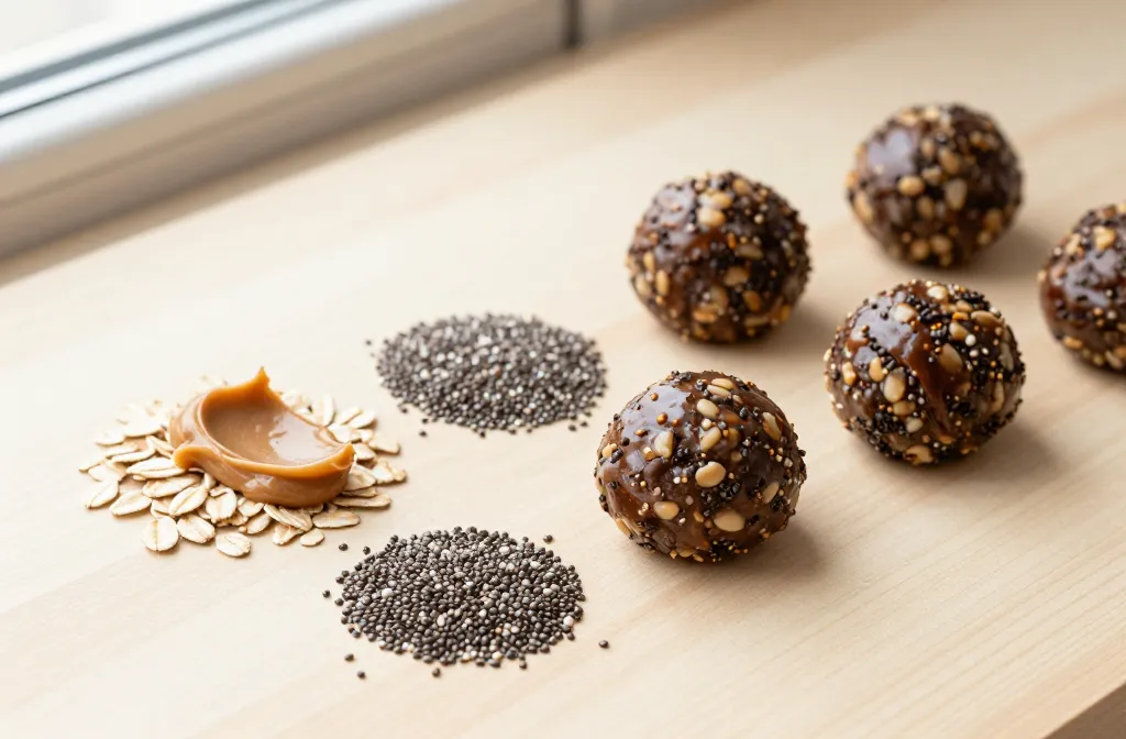 Gluten-Free Energy Bites That Don’T Raise Insulin (No Added Sugar) in 60 Seconds