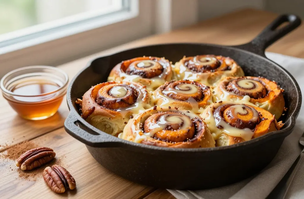 Gluten Free Cinnamon Roll Sweet Potato Bake: Cozy Brunch Comfort