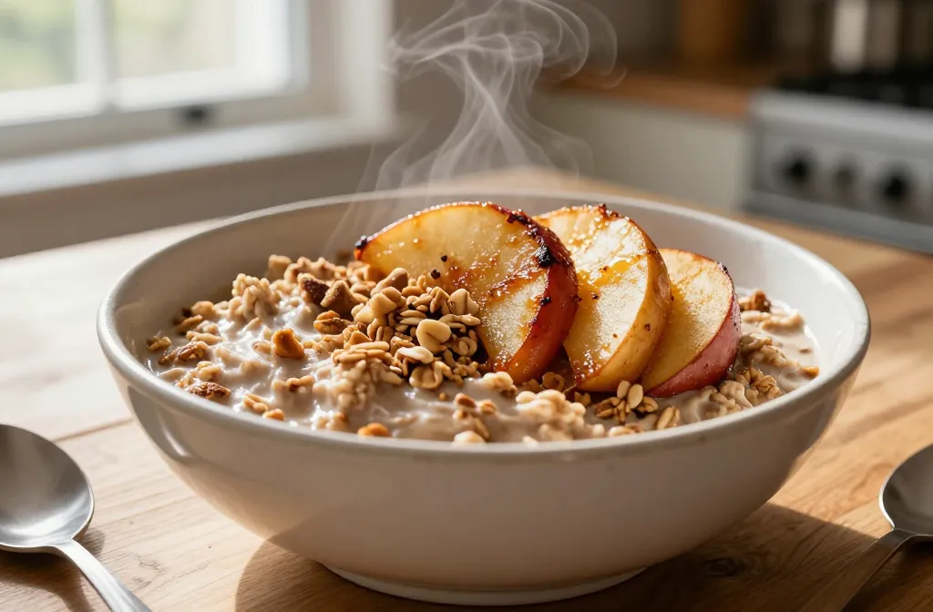 Gluten Free Apple Pie Breakfast Oats: Cozy Morning Win