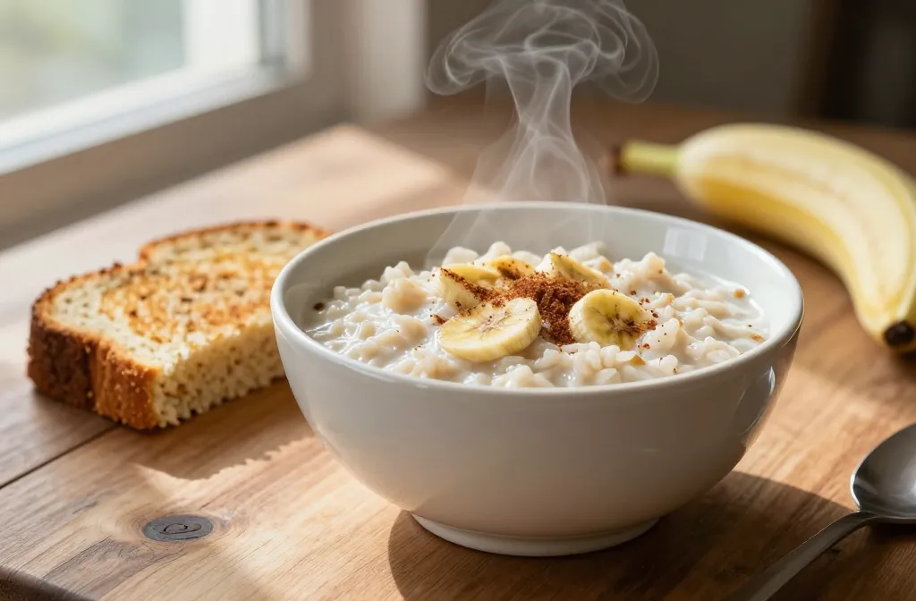 Gluten Free Banana Bread Rice Pudding Wins Breakfast