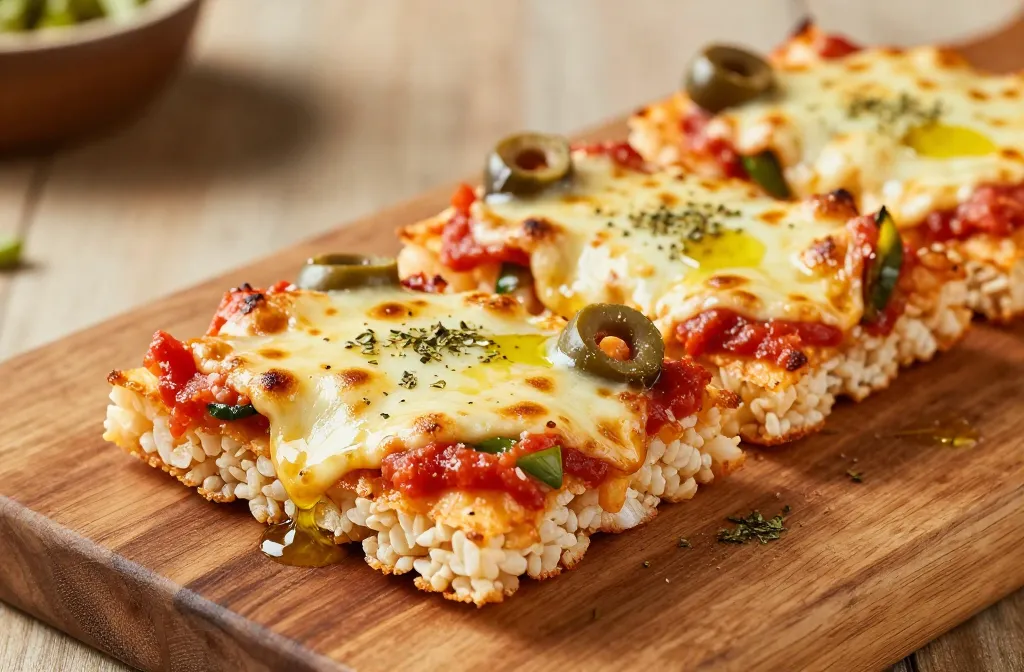 Gluten Free Crispy Rice Pizza Squares That Wow Startups